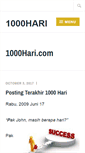 Mobile Screenshot of 1000hari.com